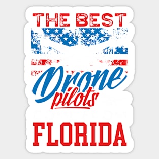 The Best Drone Pilots Come from Florida Drone Piloting Sticker